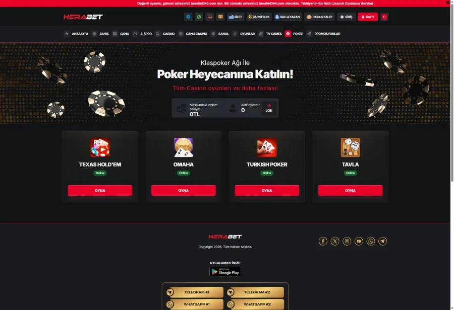 Herabet ekran görüntüsü