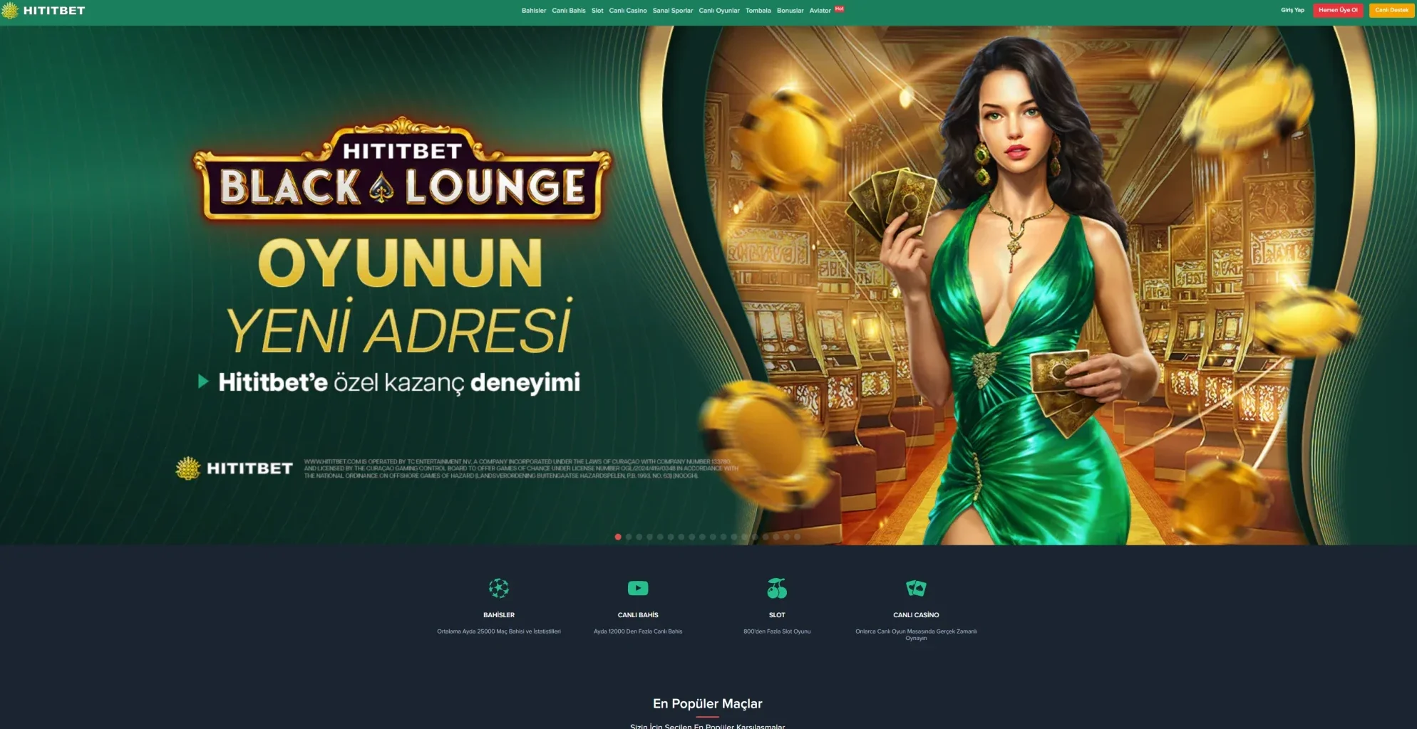 Hititbet ekran görüntüsü