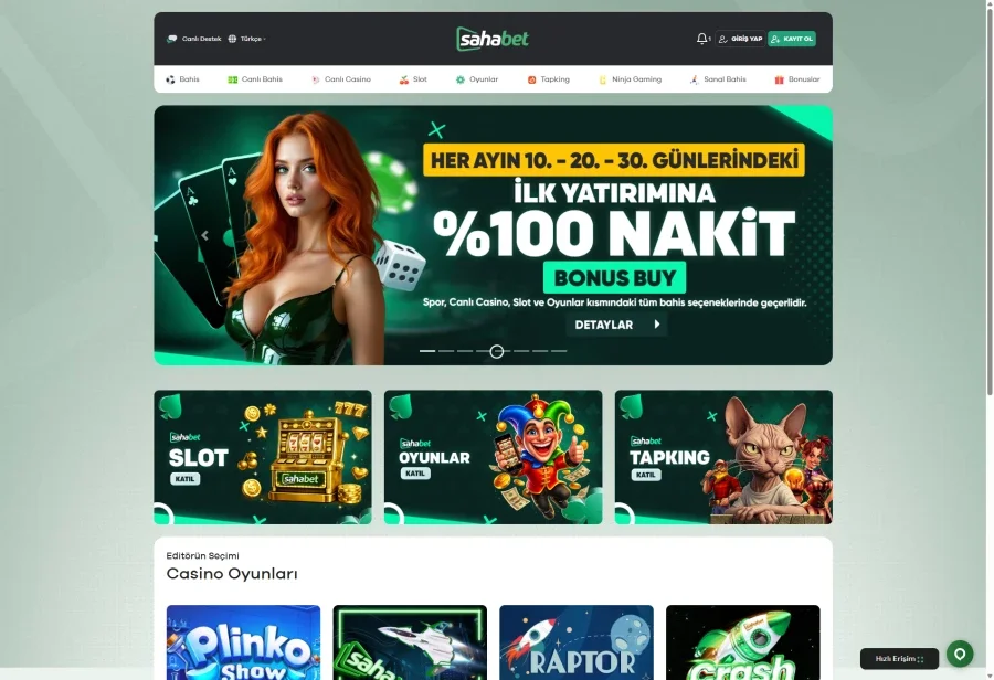 Sahabet ekran görüntüsü