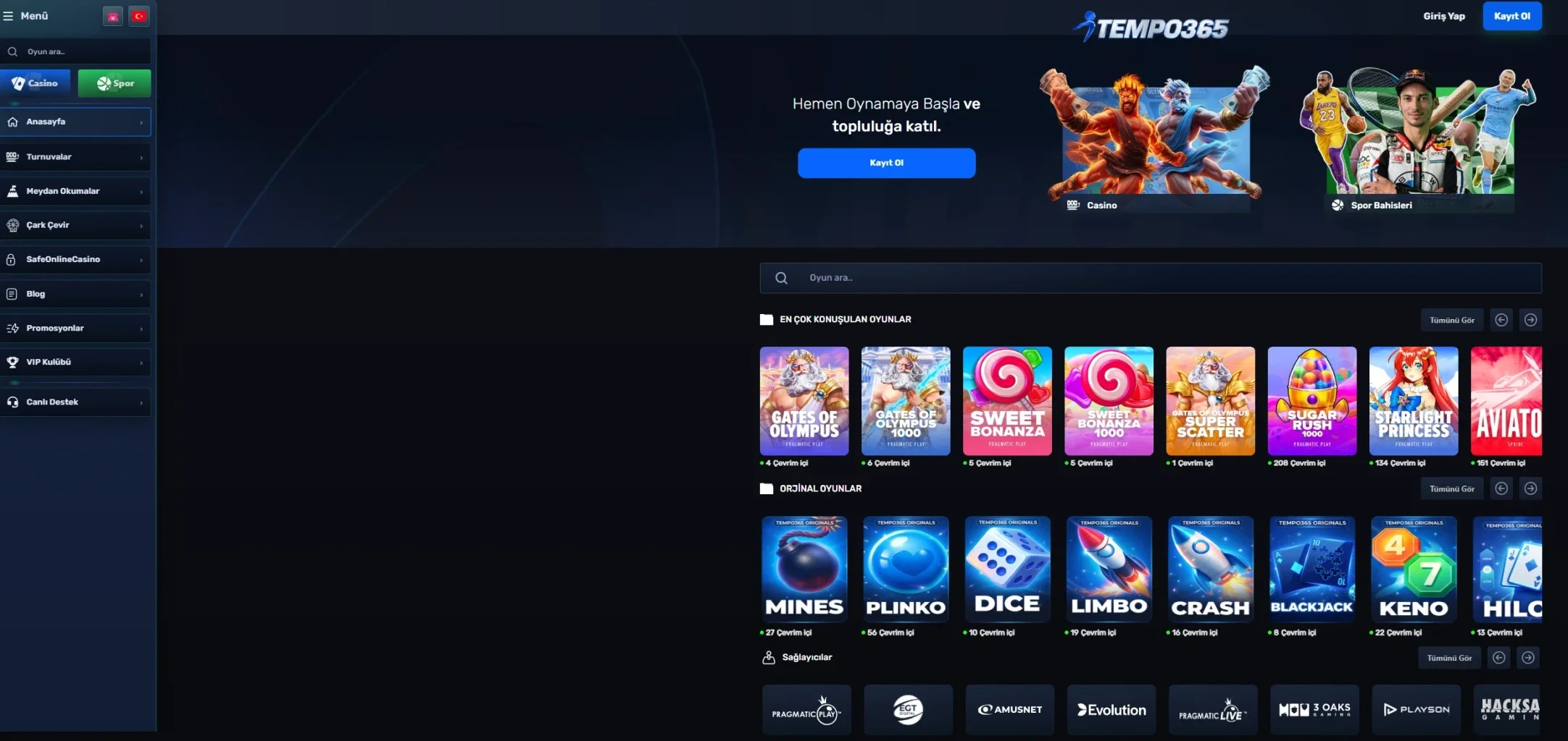 Tempo365 ekran görüntüsü